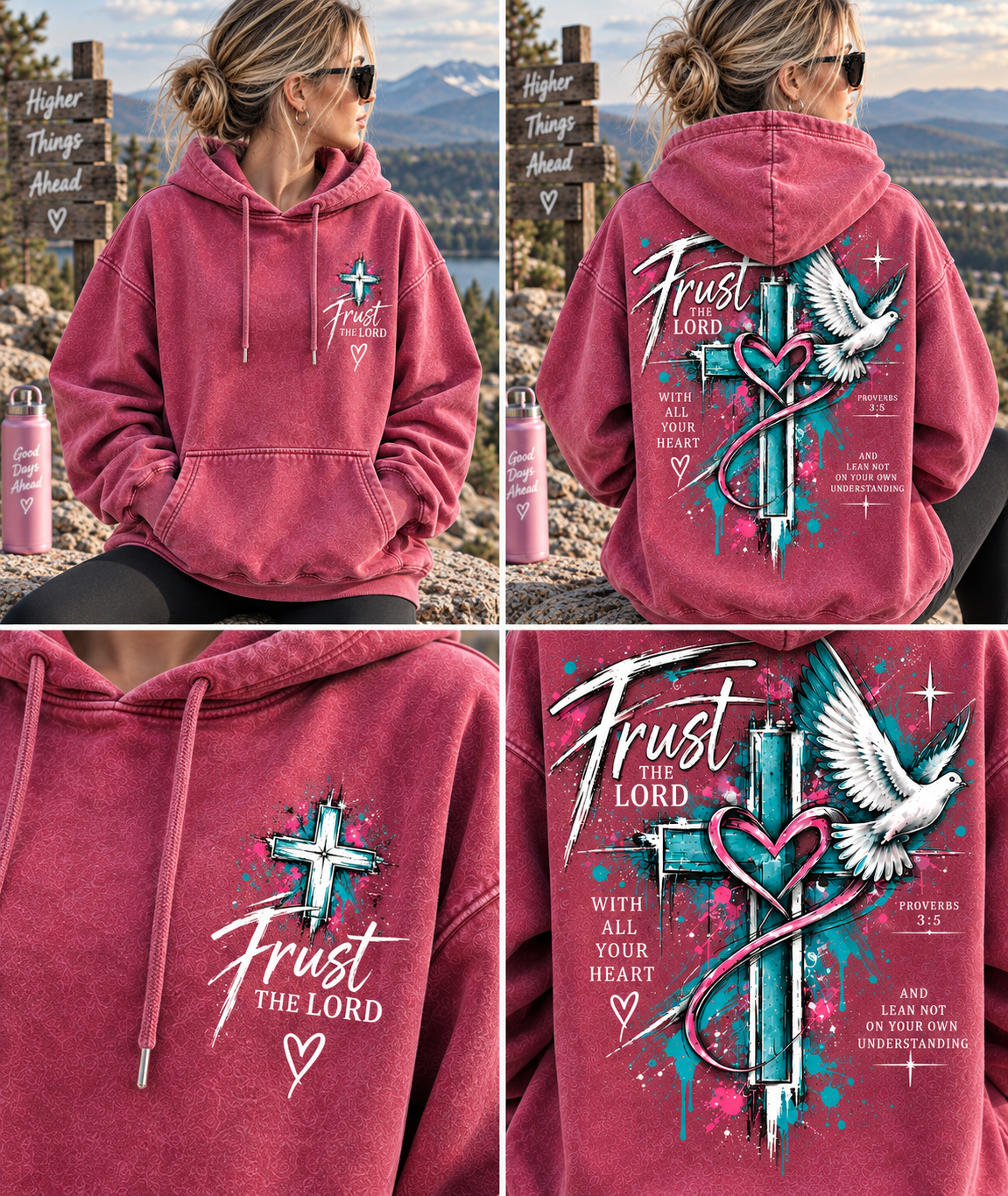 Trust The Lord – Faith & Grace Vintage Hoodie