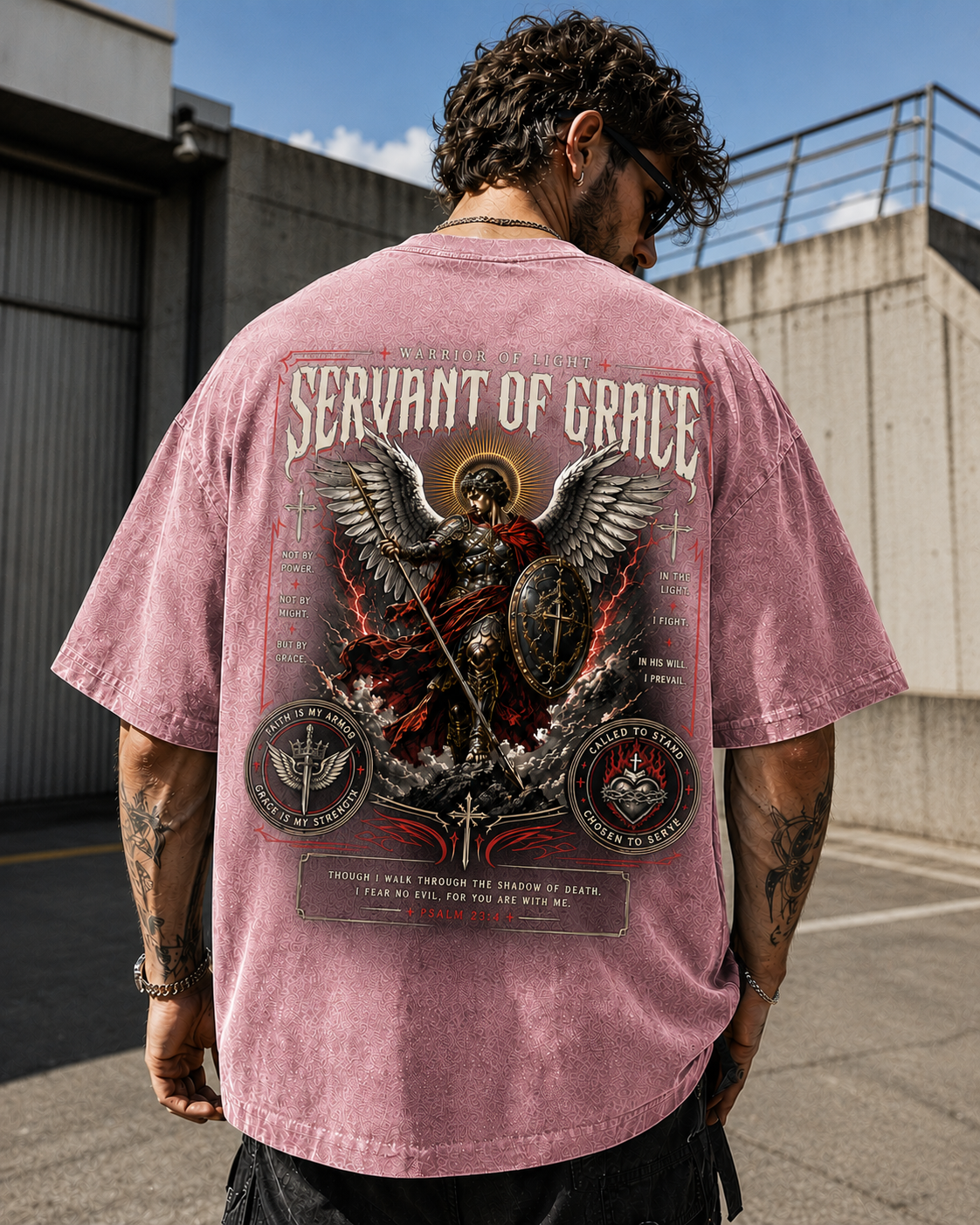 Warrior of Light Vintage Oversized Tee