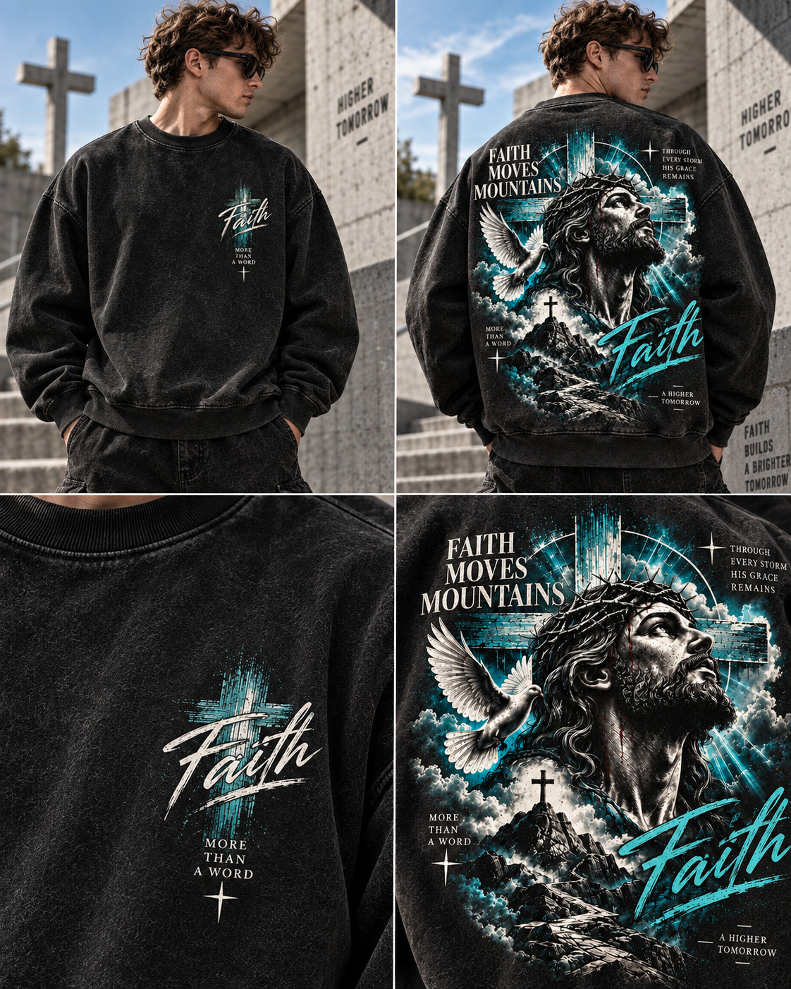 Faith Moves Mountains Sweatshirt