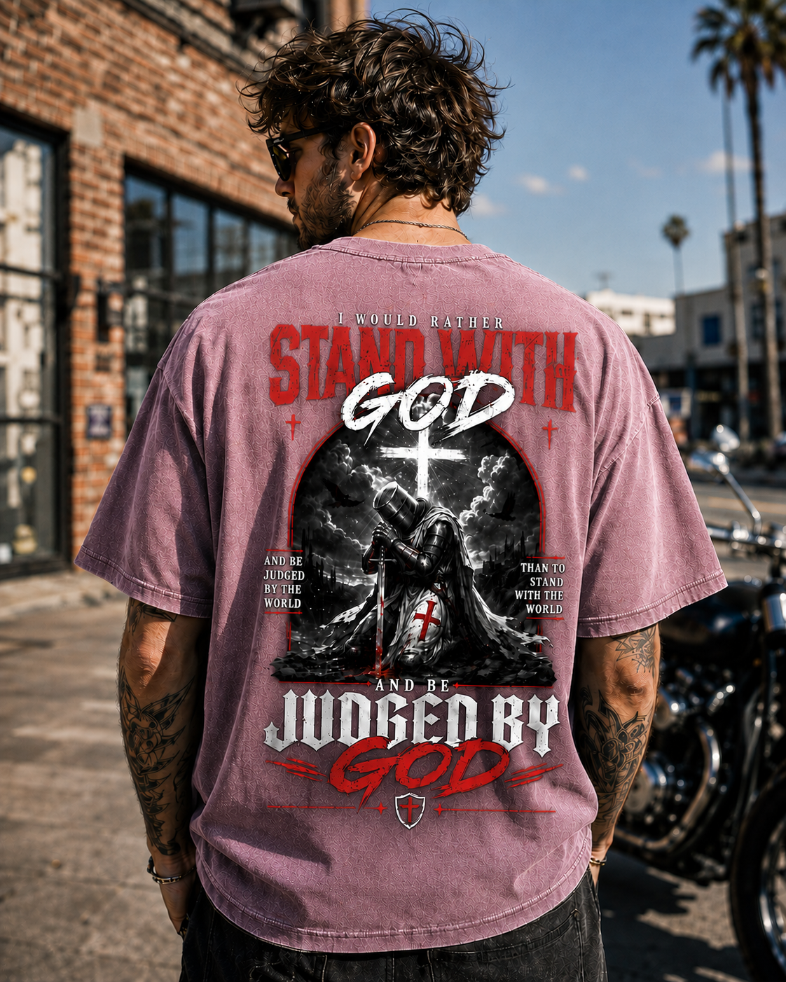 Faith Over Fear Vintage Graphic Tee
