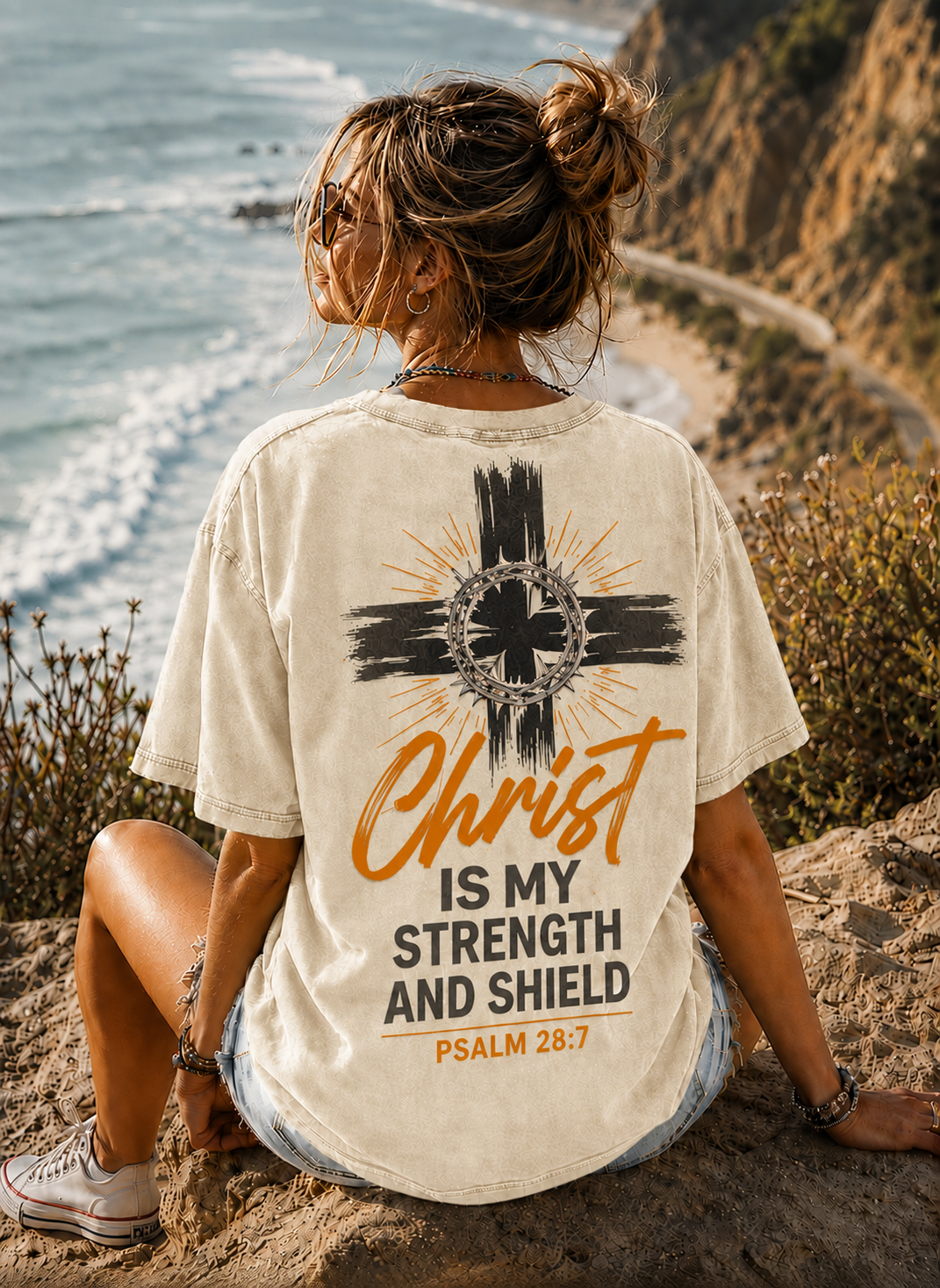 Christ Is My Strength & Shield Tee