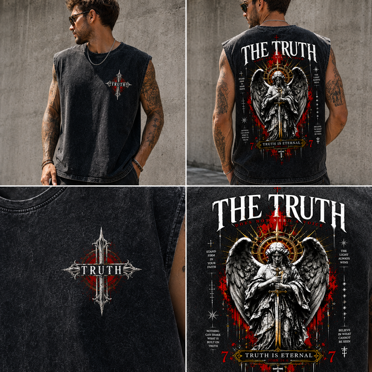 The Truth Washed Vintage Tank
