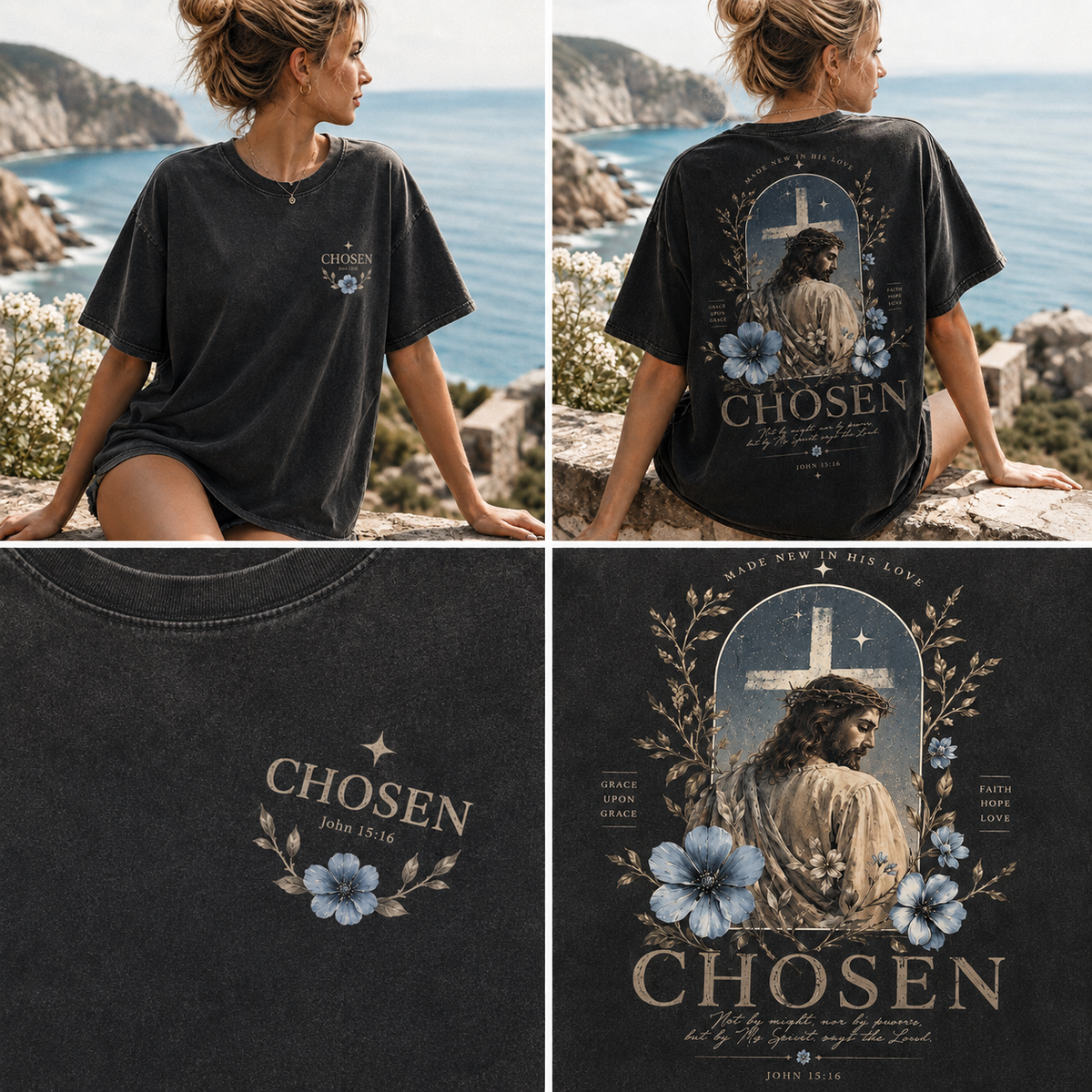CHOSEN Jesus Vintage Wash T-Shirt