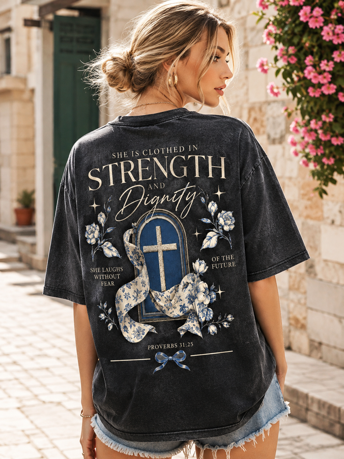 Strength & Dignity Vintage Tee