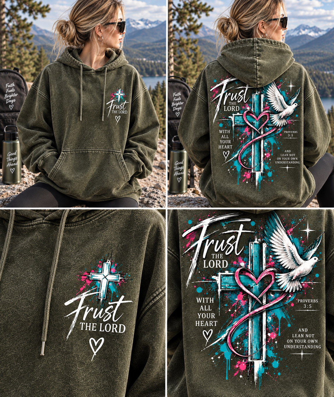 Trust The Lord – Faith & Grace Vintage Hoodie