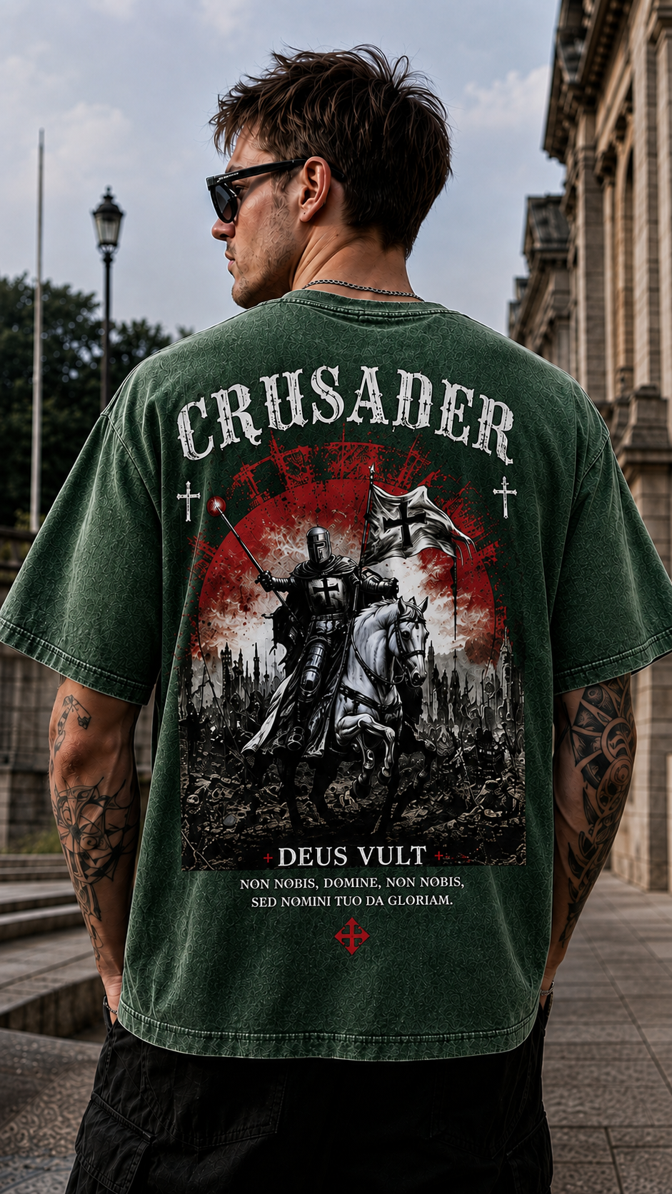 Armor of Christ Vintage Graphic T-Shirt
