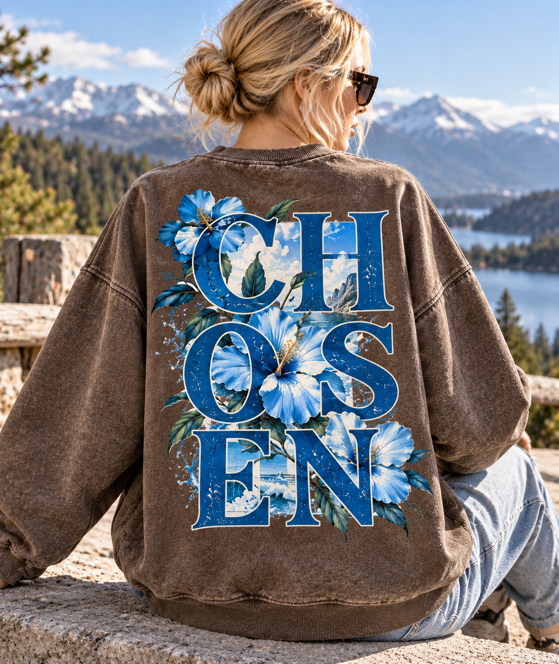 CHOSEN Floral Vintage Sweatshirt 🌺