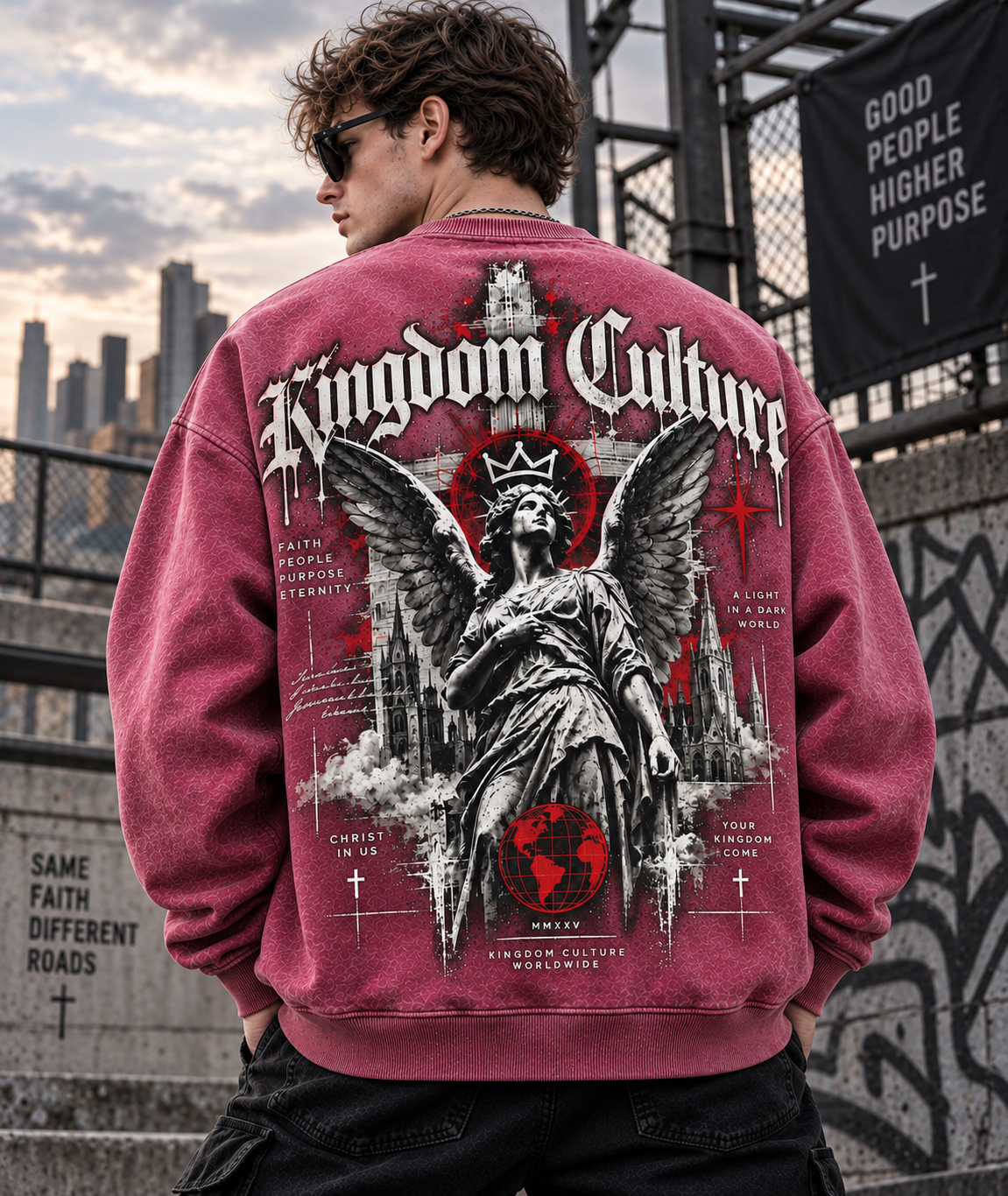 Kingdom Culture Vintage Wash Sweatshirt