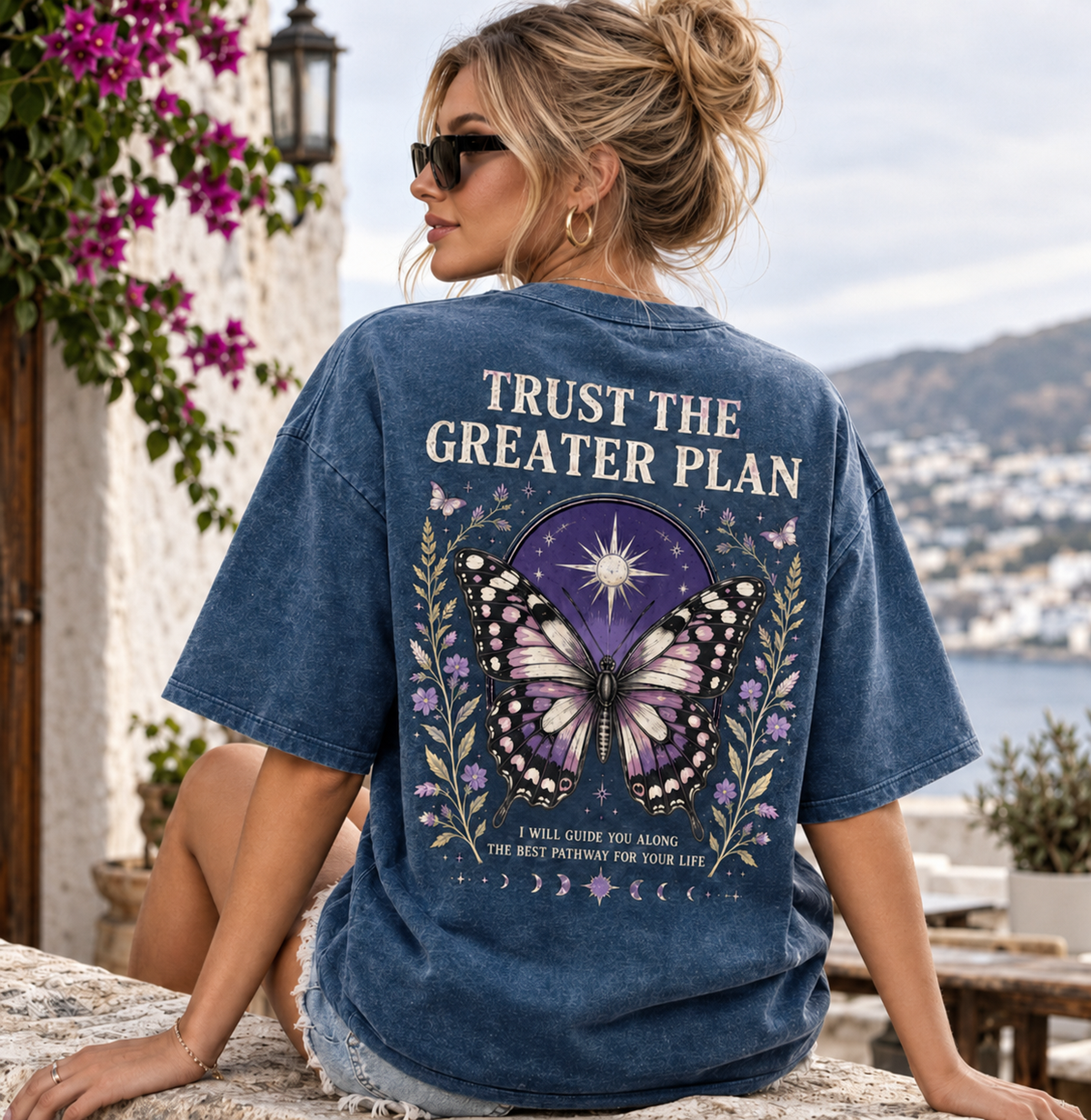 Trust The Greater Plan Oversized T-Shirt