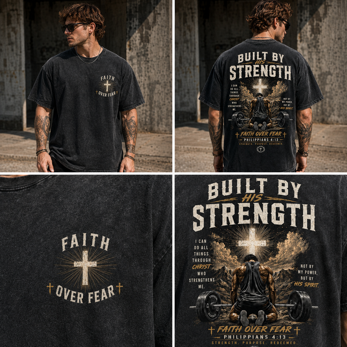 Built By His Strength Men's Gym Te