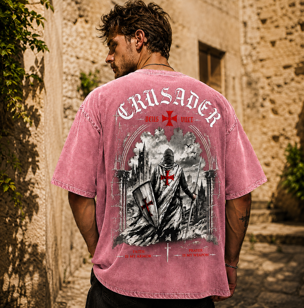 Crusader Vintage Oversized Tee