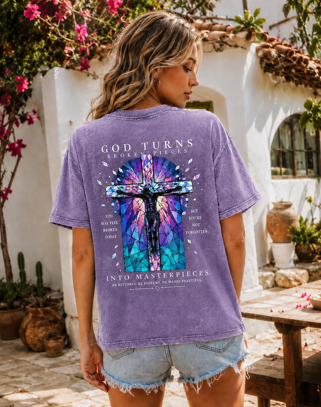 Broken Pieces Masterpiece Vintage T-Shirt