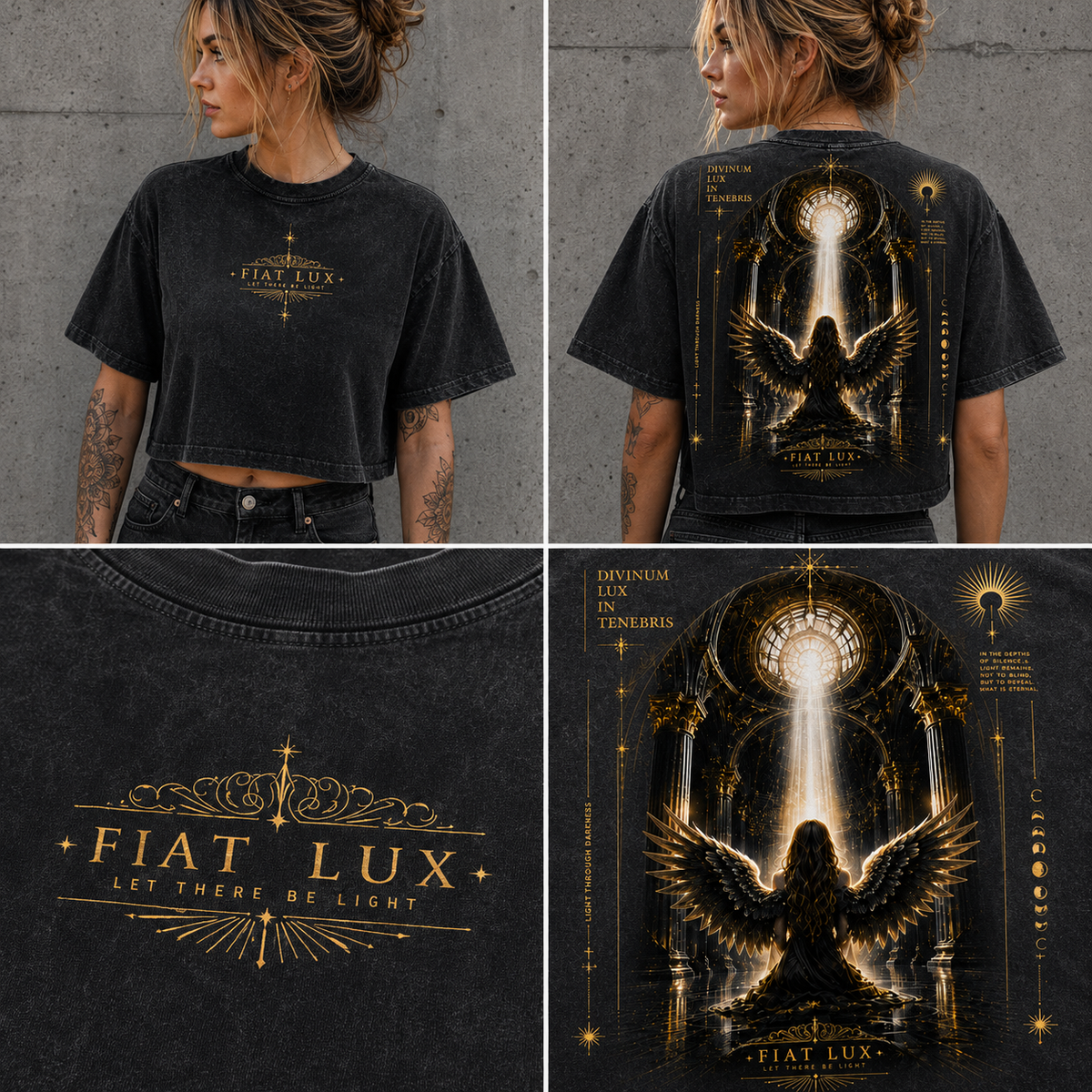 Fiat Lux – Angel of Light Tee