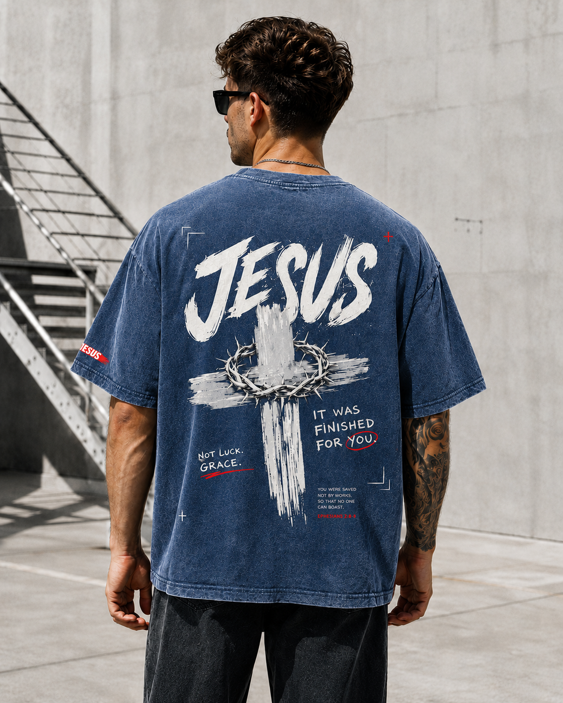 Jesus Cross Vintage Tee