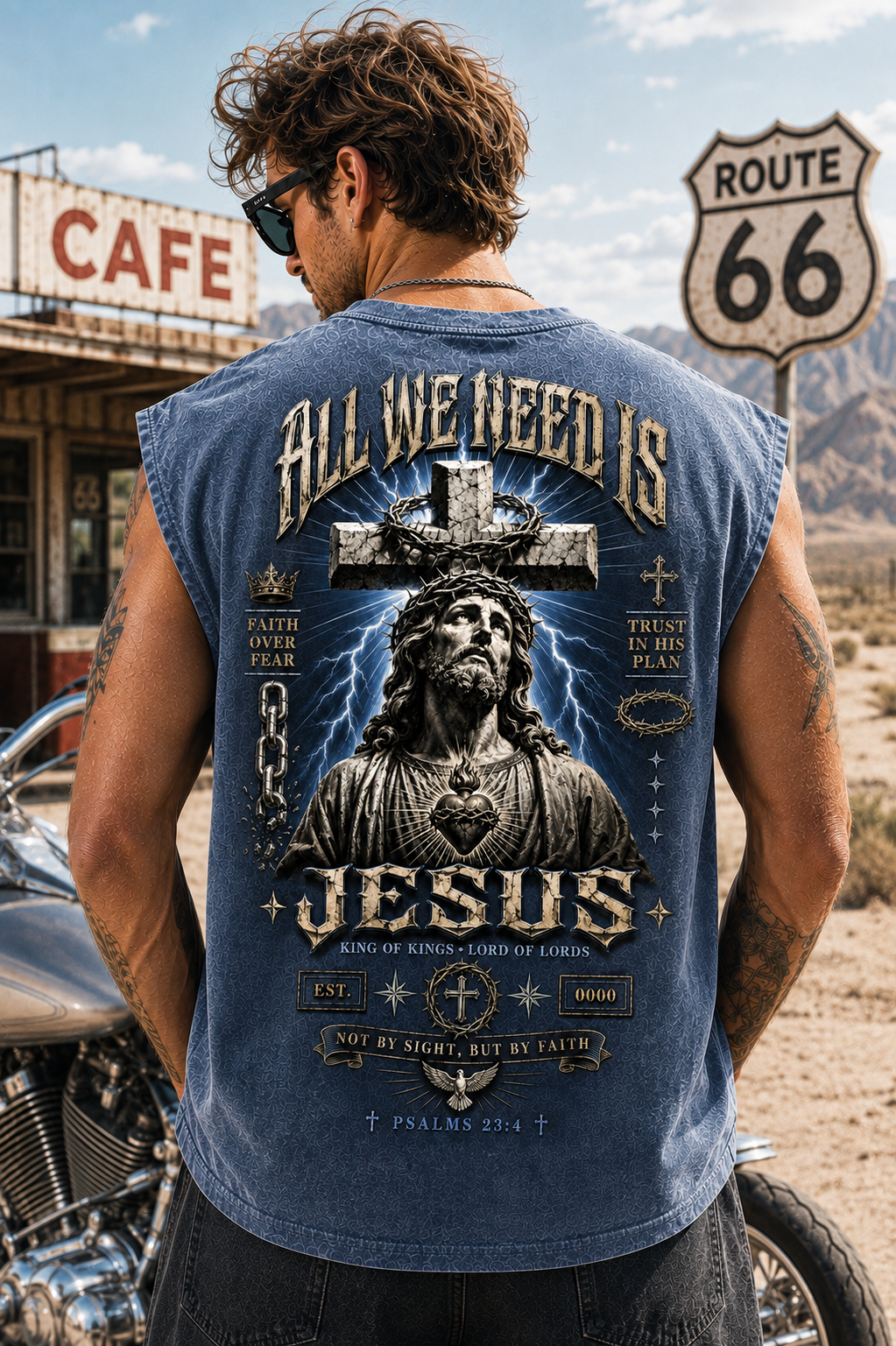 Jesus Faith Vintage Wash Tank
