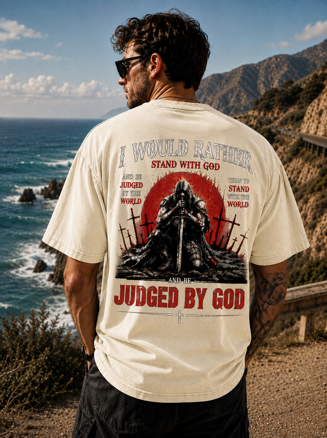Judged by God – Vintage Graphic Tee