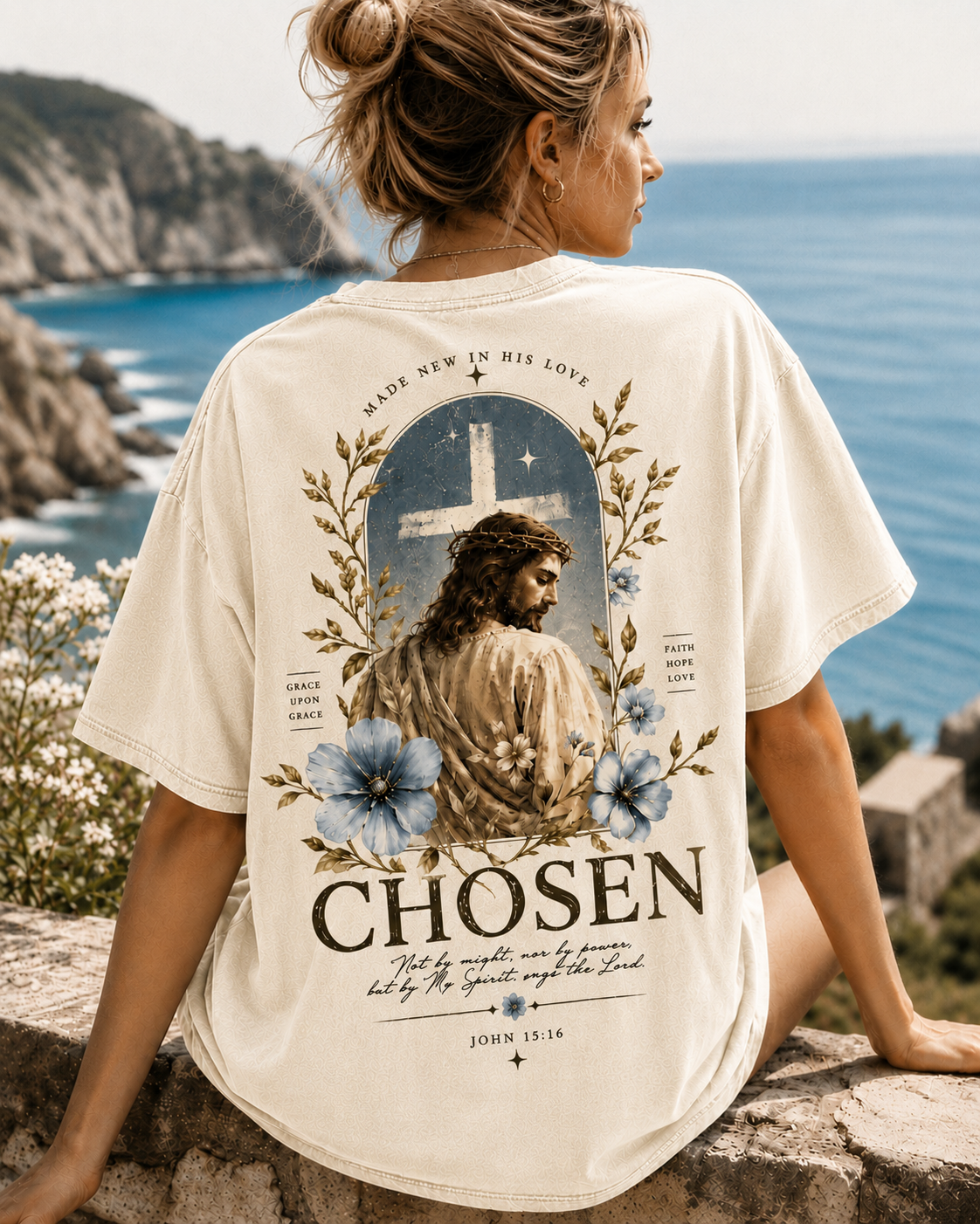 CHOSEN Jesus Vintage Wash T-Shirt