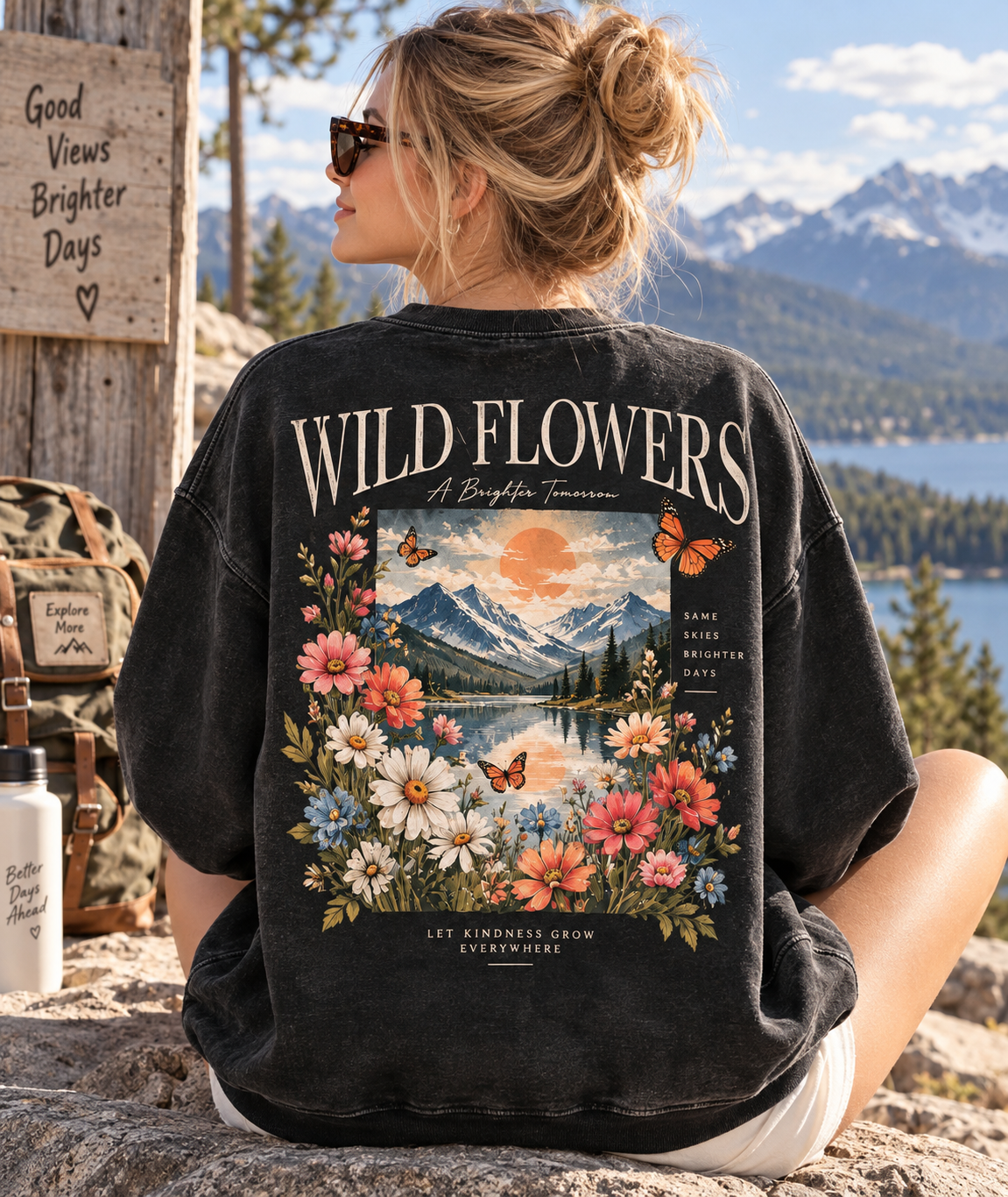 Wild Flowers – A Brighter Tomorrow Sweatshirt 🌼