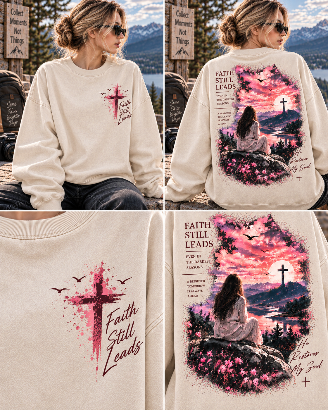 Faith Still Leads – Vintage Faith Sweatshirt