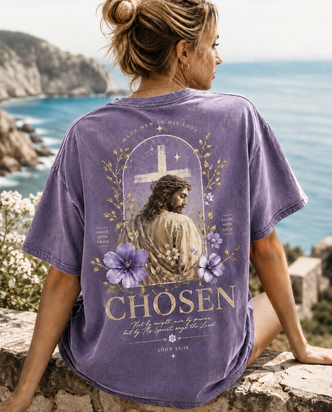 CHOSEN Jesus Vintage Wash T-Shirt