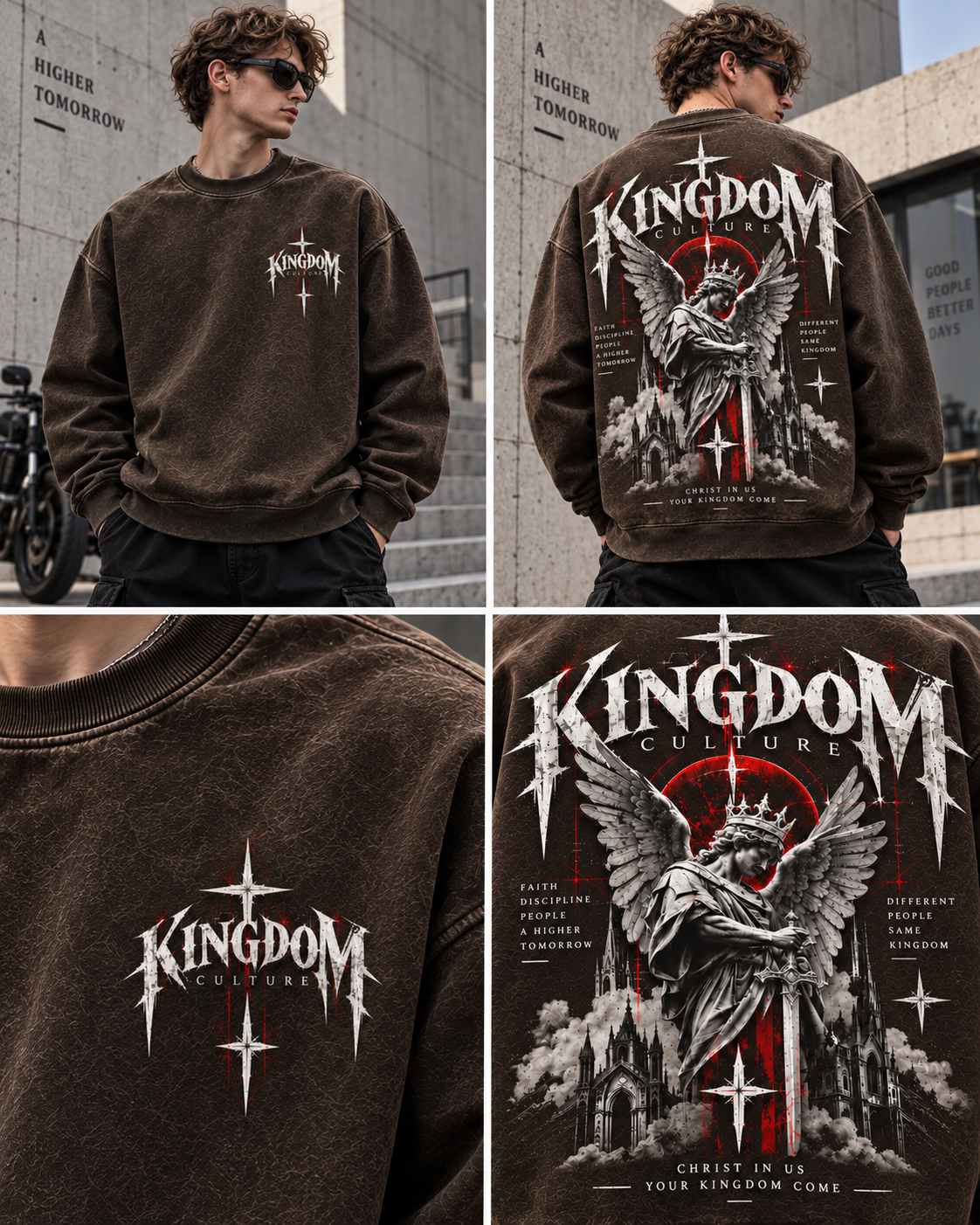Kingdom Culture Washed Sweatshirt