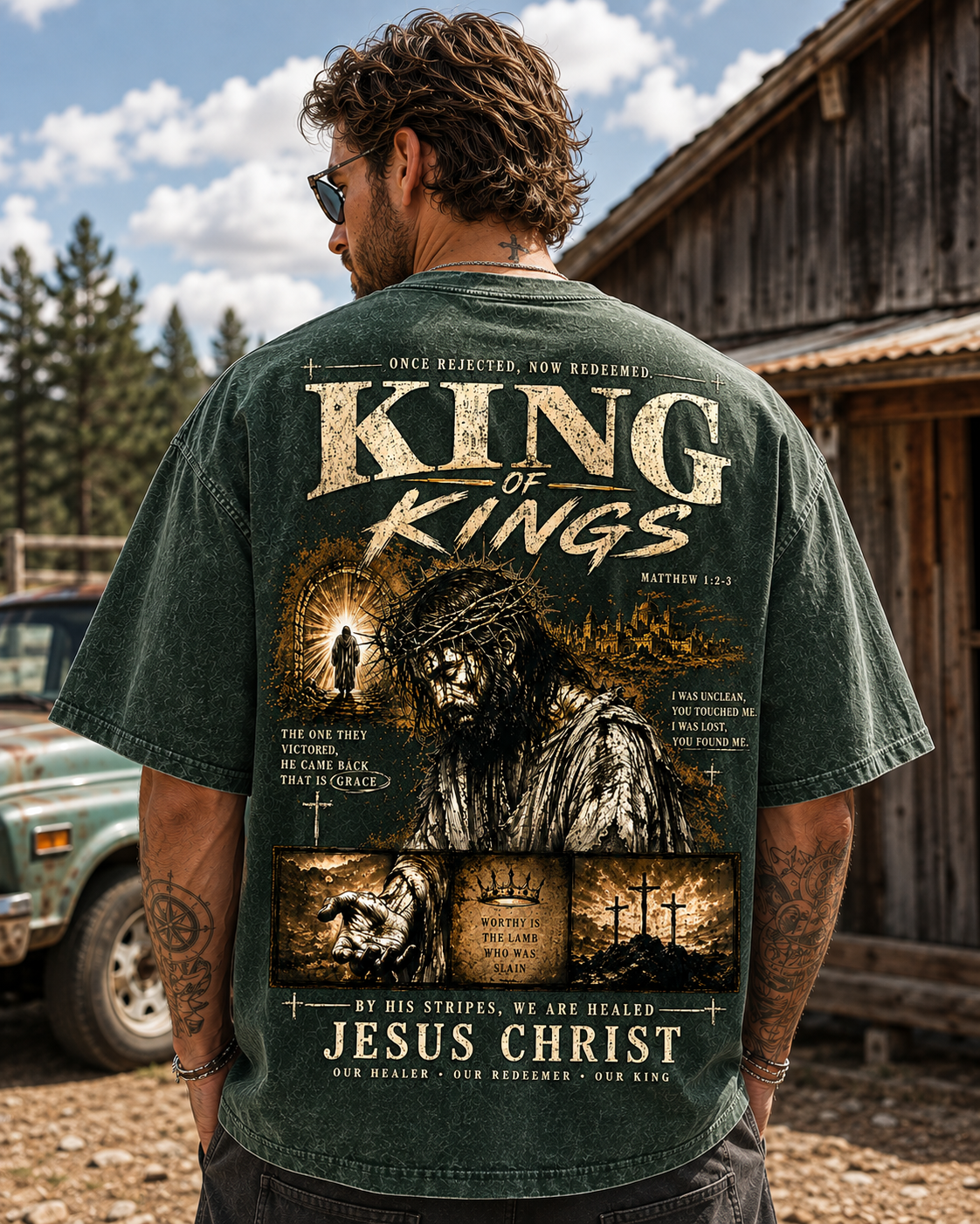 King of Kings Vintage Wash Tee