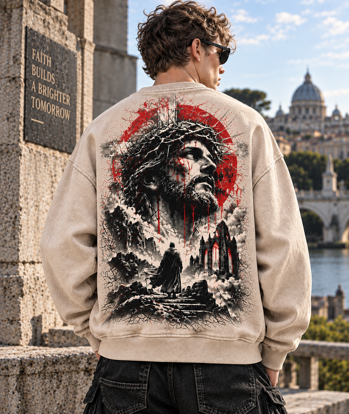 Faith & Ruins Vintage Sweatshirt
