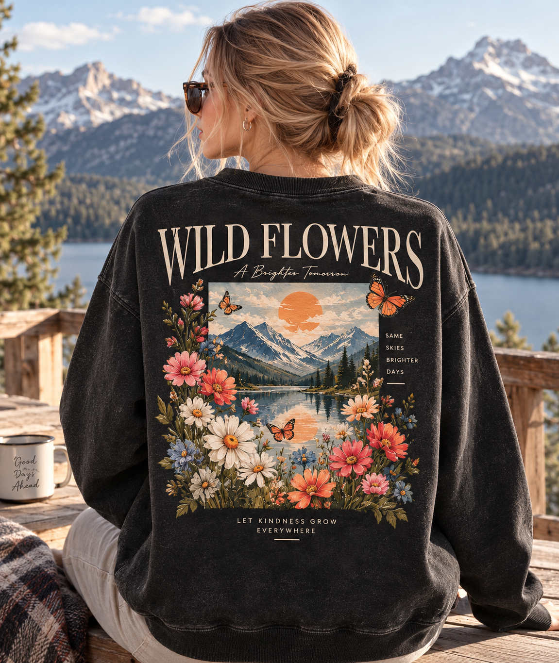 Wild Flowers – A Brighter Tomorrow Sweatshirt