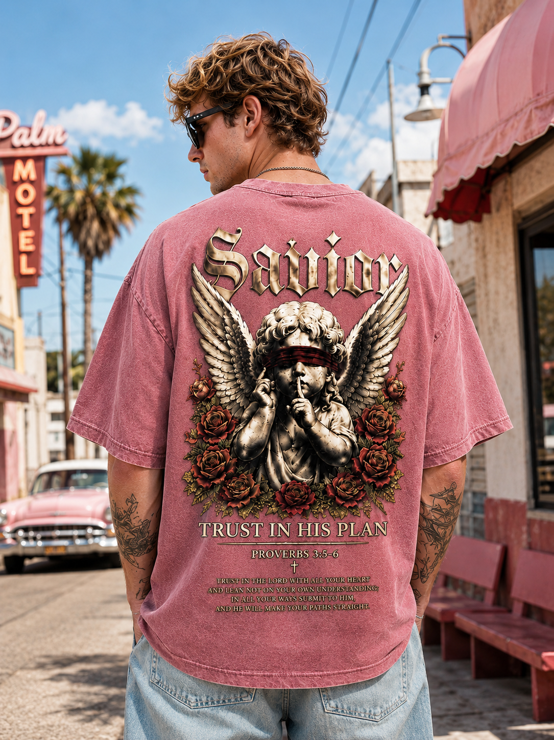 Savior – Vintage Olive Tee