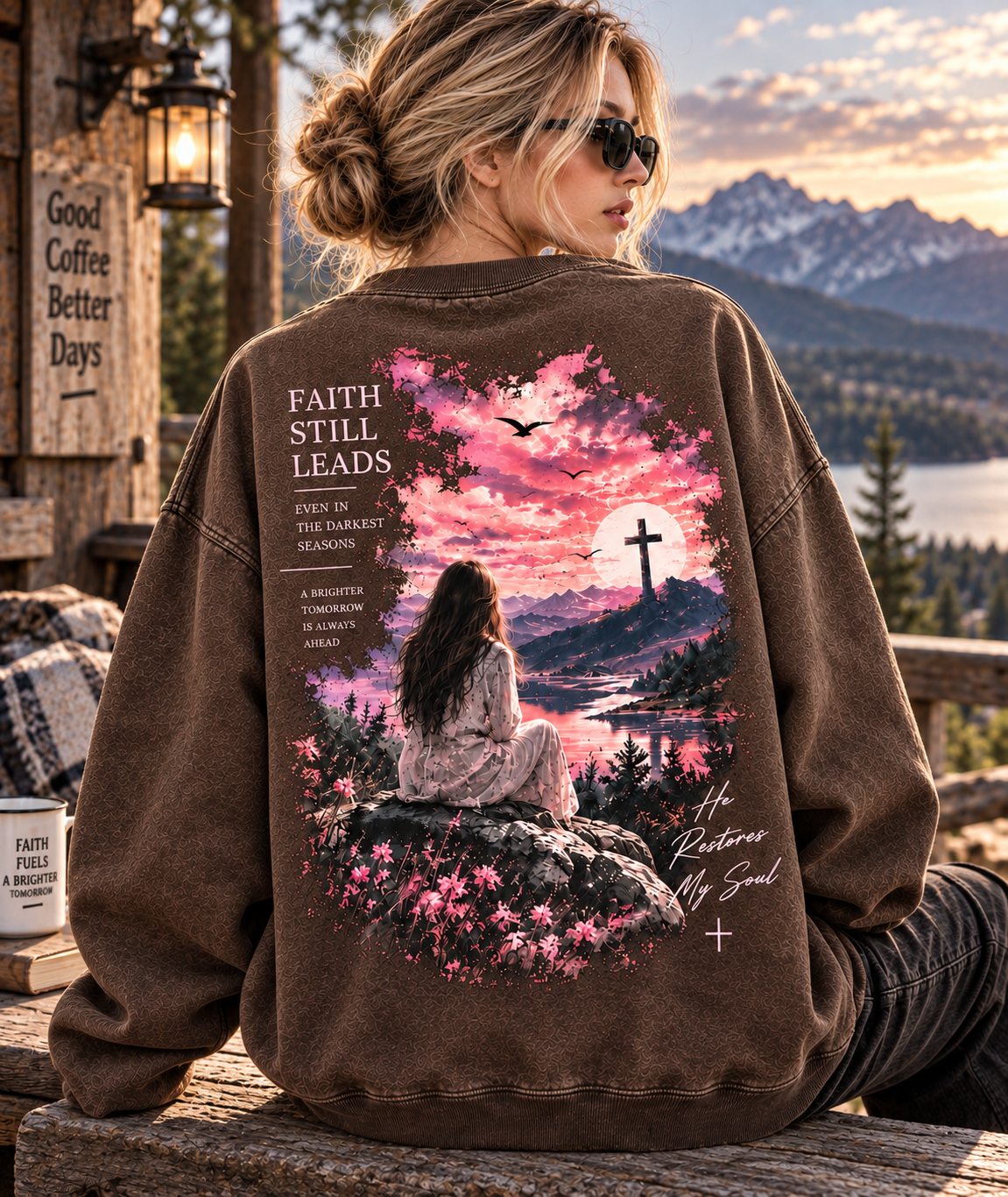 Faith Still Leads – Vintage Faith Sweatshirt