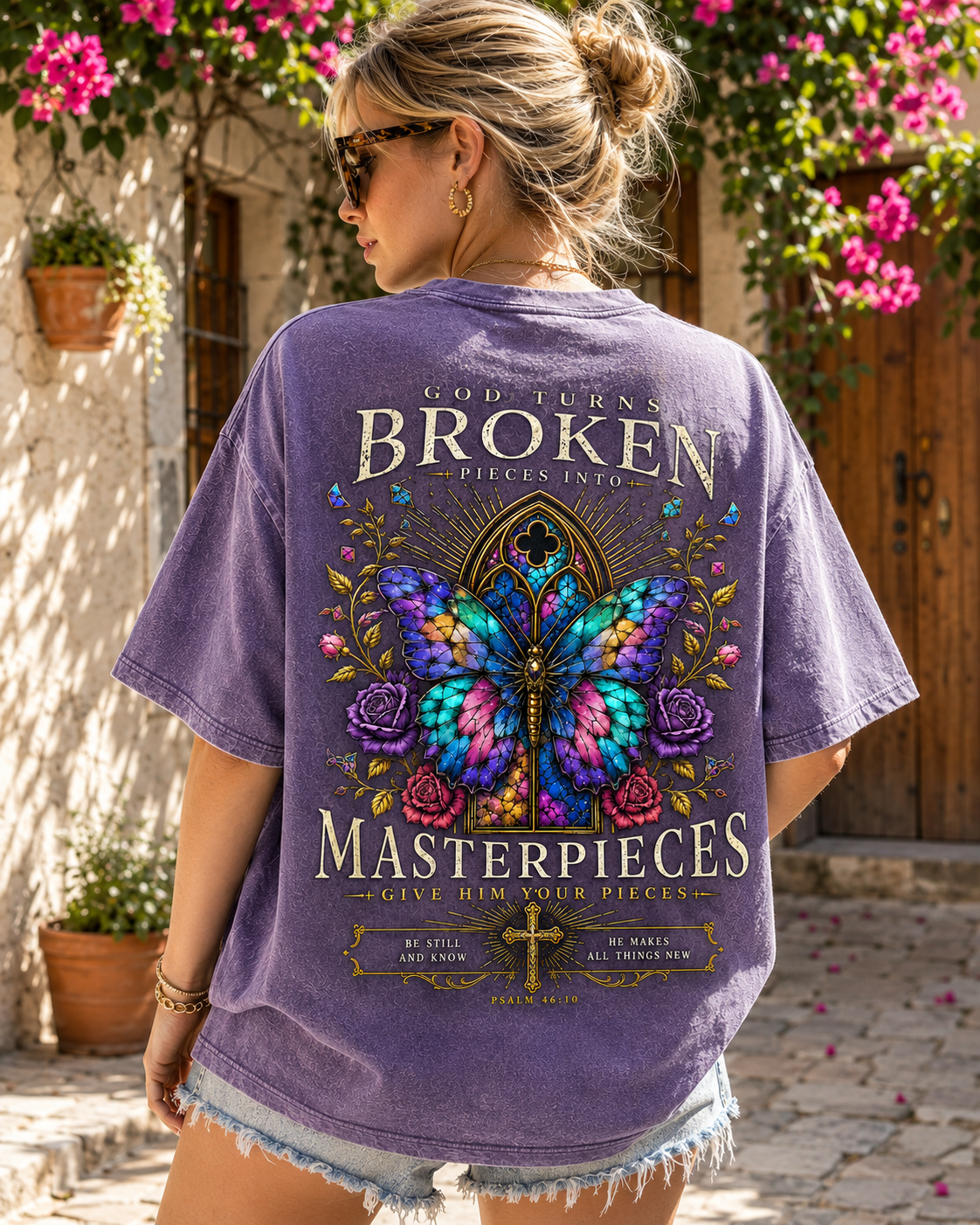 Broken Pieces Masterpiece Vintage Tee
