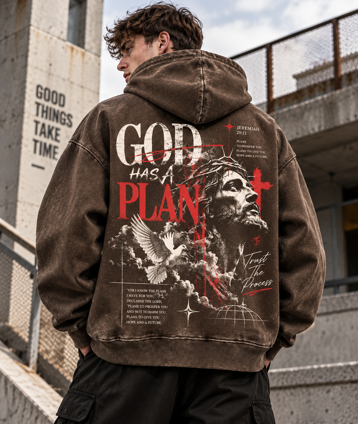 GOD Has A Plan – Faith Streetwear Hoodie