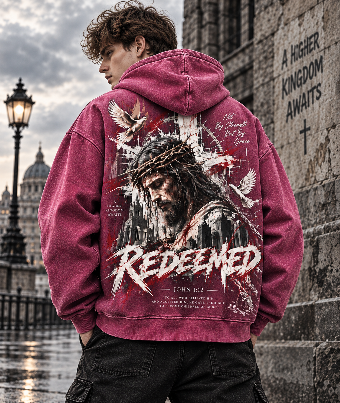 REDEEMED Faith Oversized Hoodie