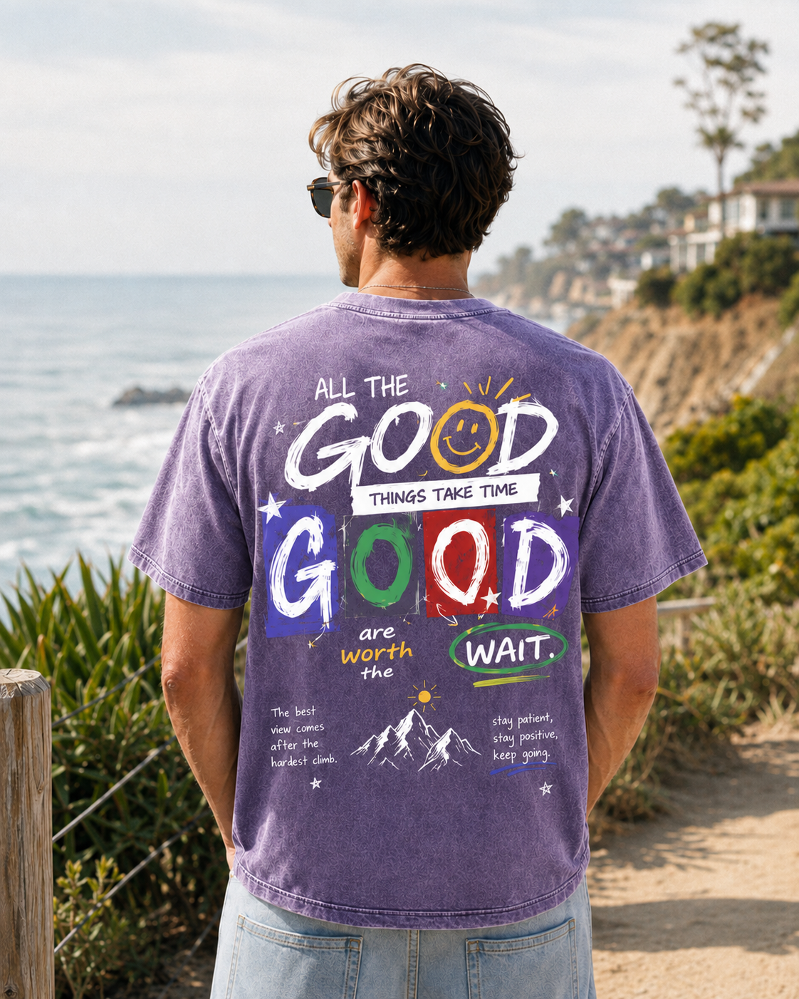 Good Things Take Time – Vintage Graphic T-Shirt