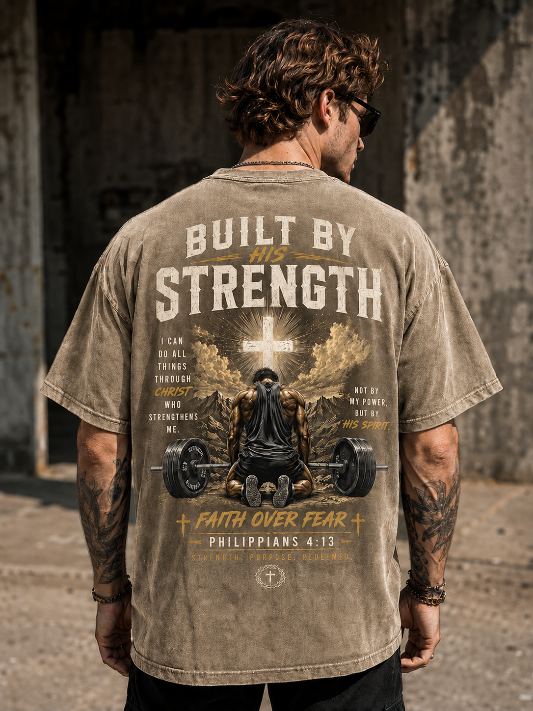 Built By His Strength Men's Gym Te