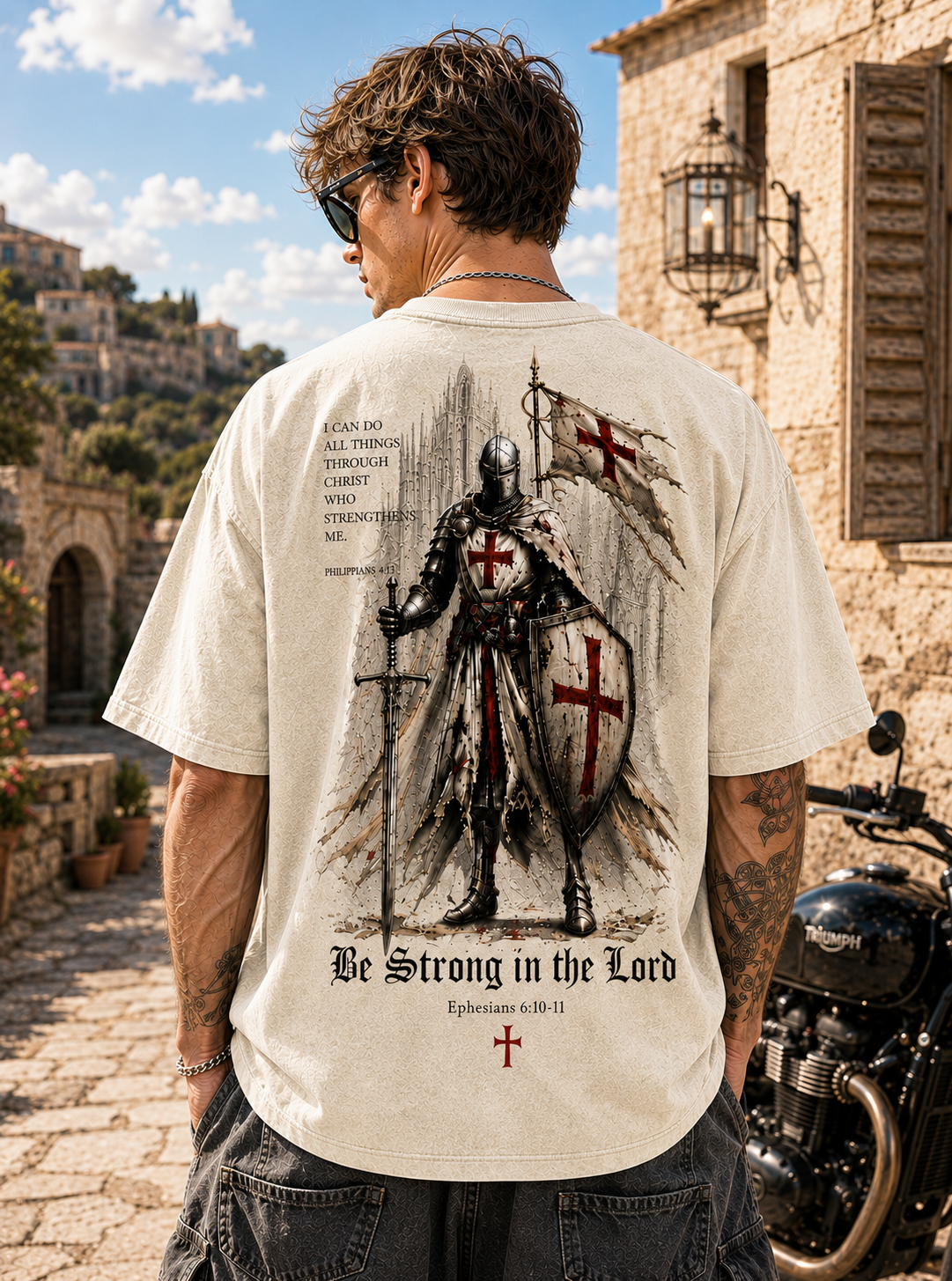 Crusader Cross Tee