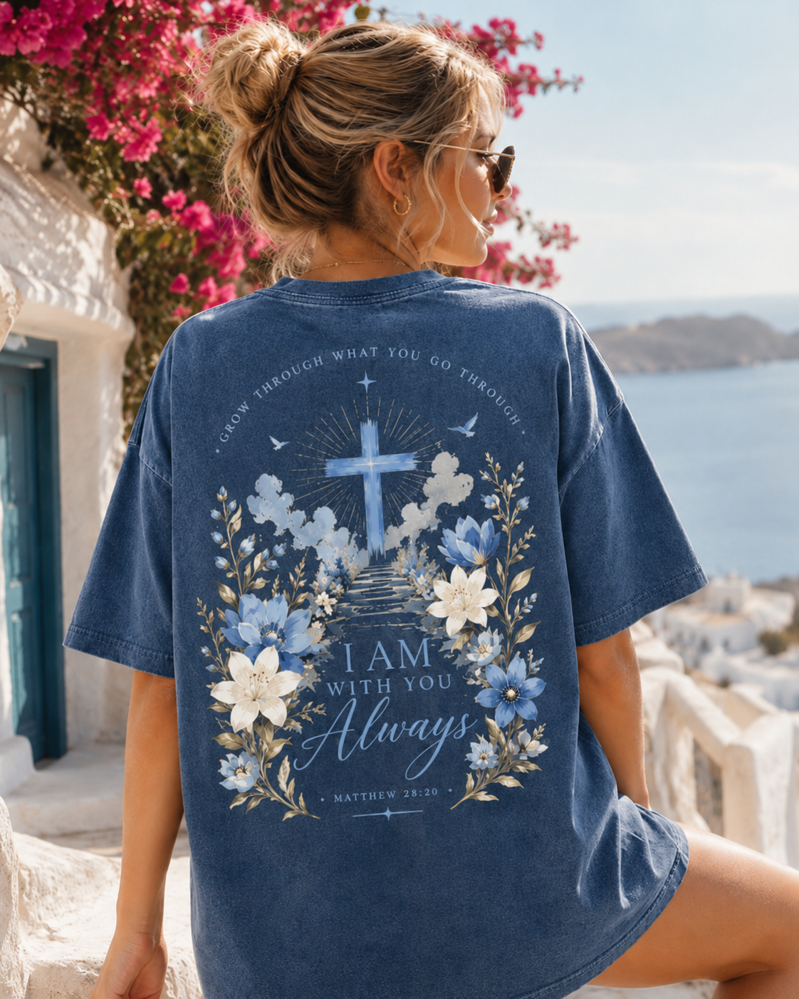 Faith Over Fear – Vintage Christian Graphic Tee