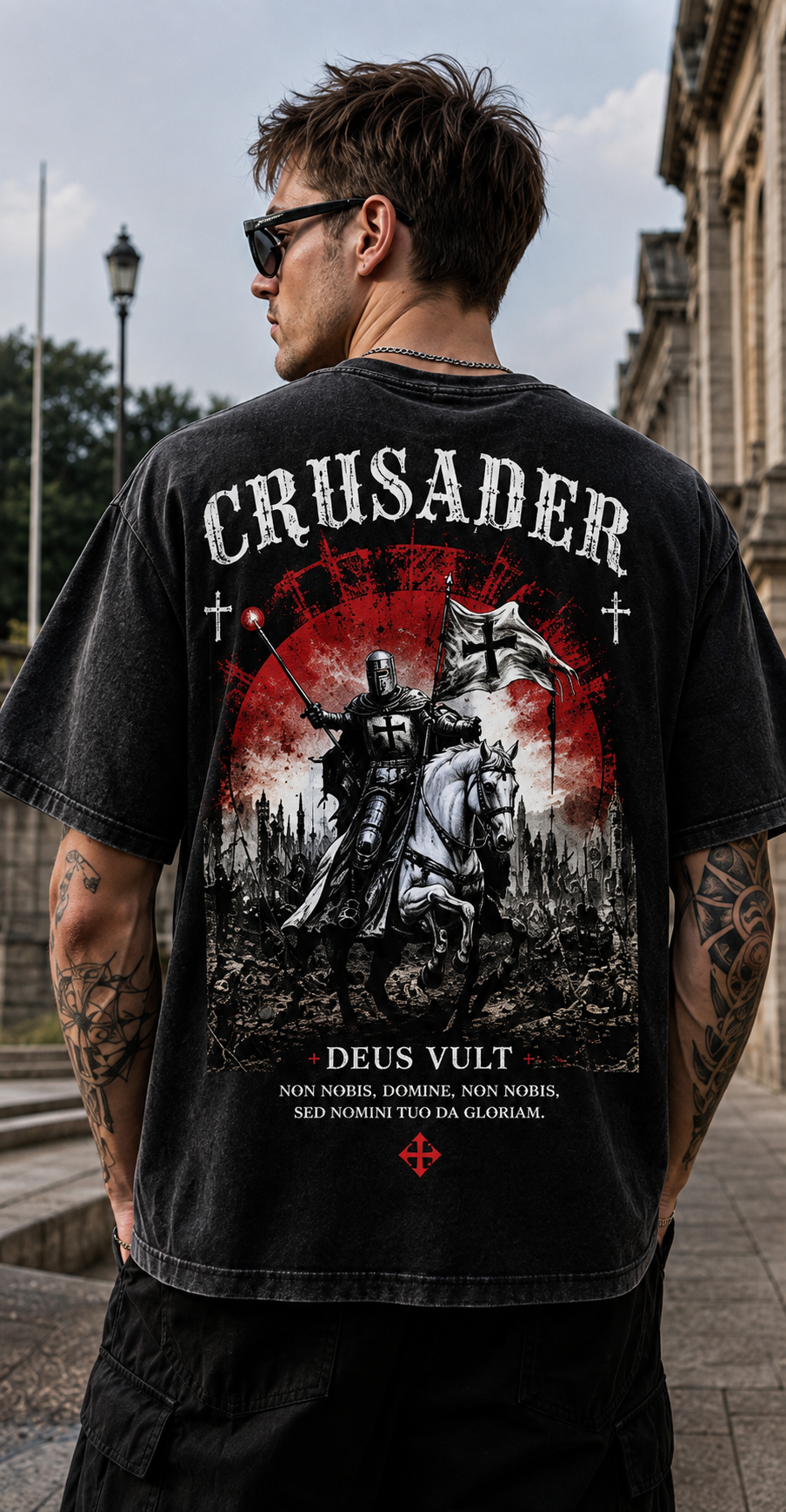 Armor of Christ Vintage Graphic T-Shirt