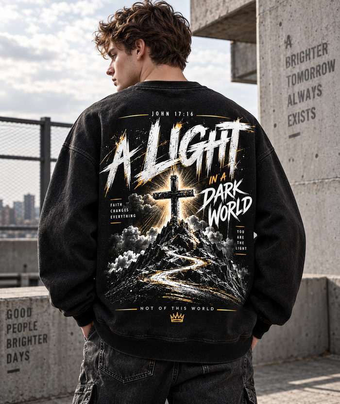 A Light Faith Vintage Sweatshirt