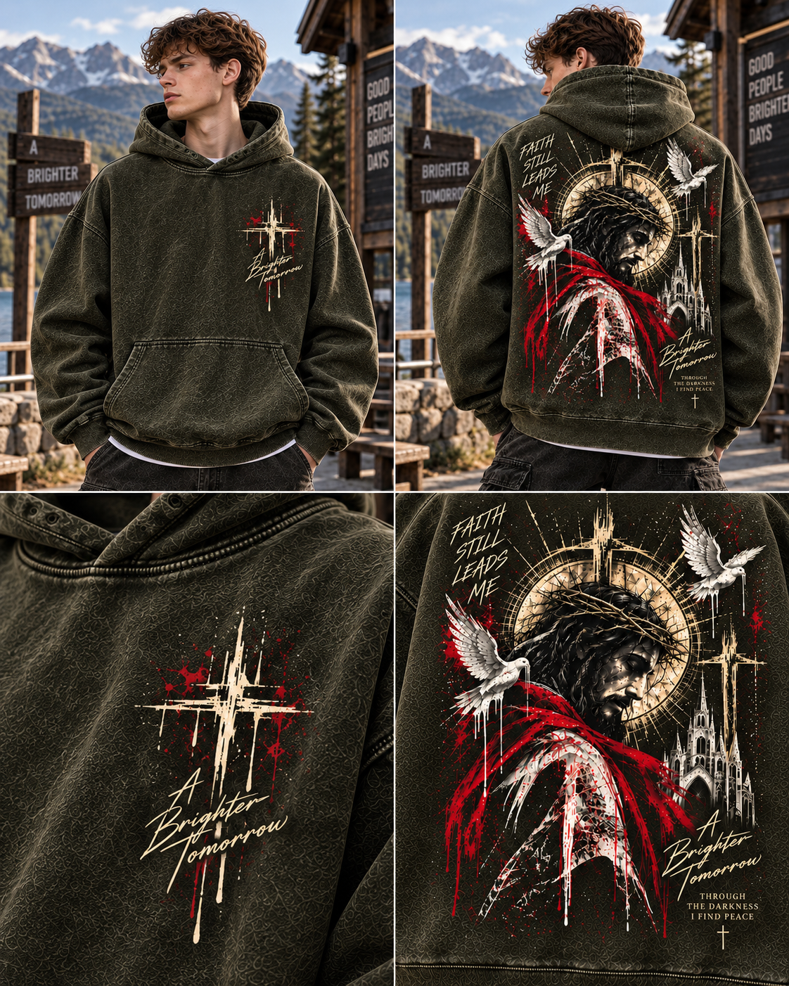 Faith Still Leads Me – A Brighter Tomorrow Hoodie