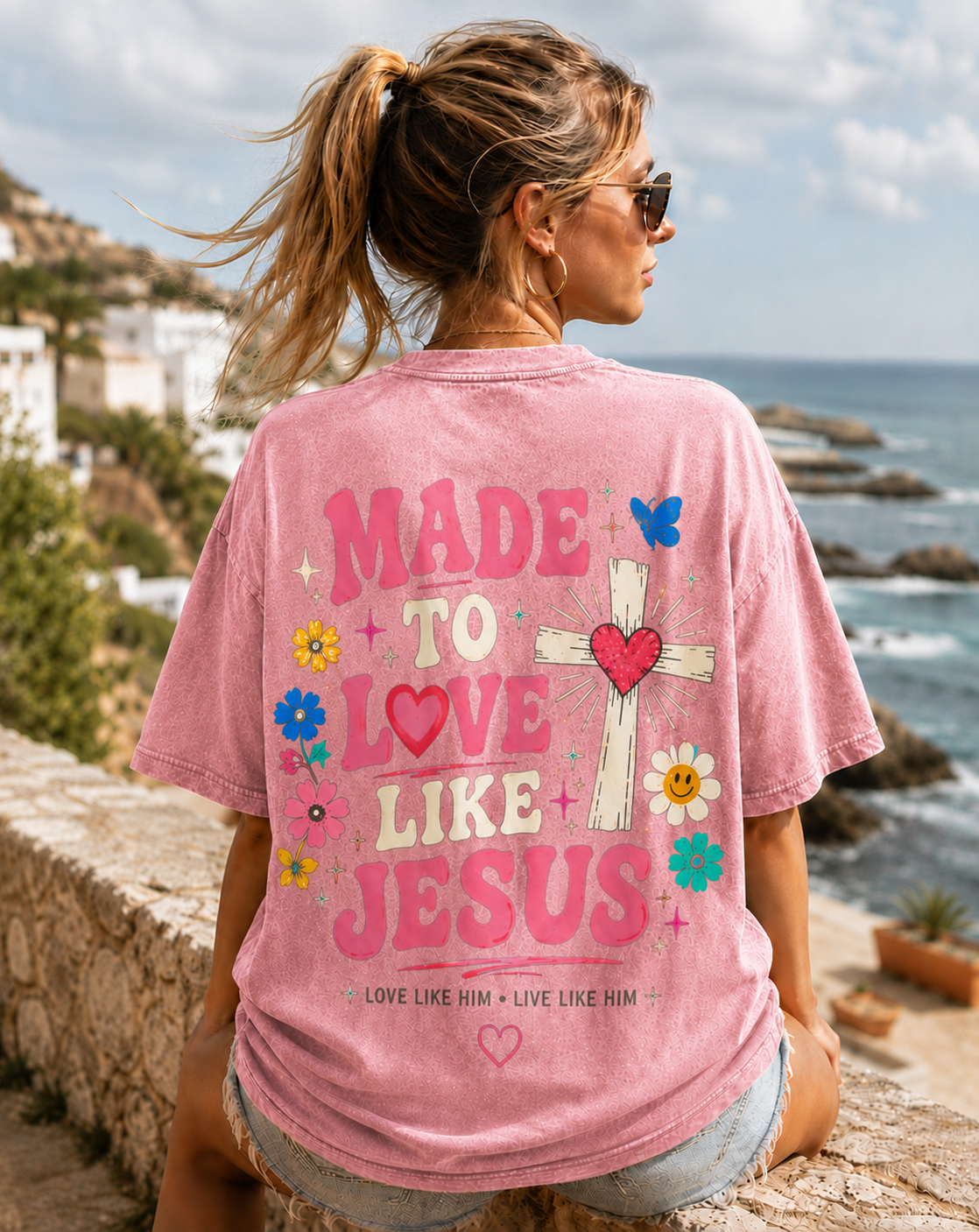 Made to Love Like Jesus – Vintage Graphic Tee