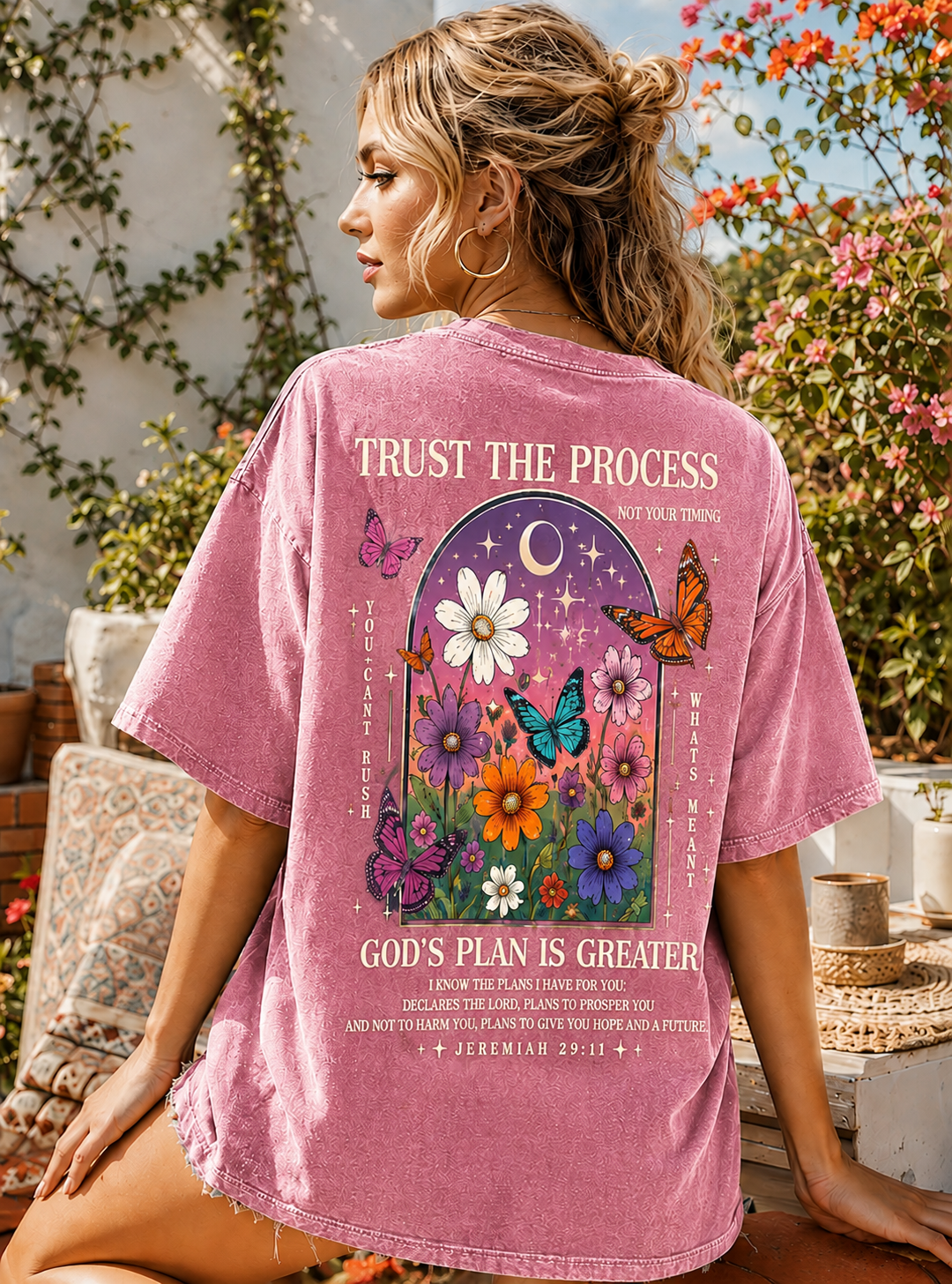 Trust The Process Vintage Graphic Tee