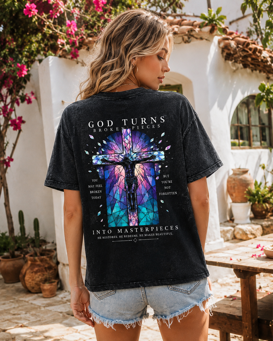 Broken Pieces Masterpiece Vintage T-Shirt