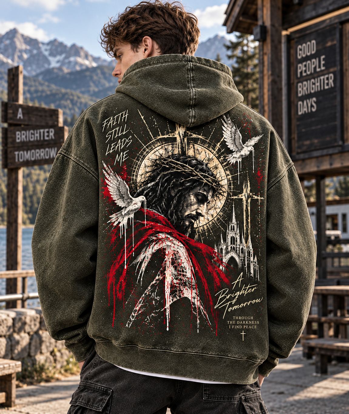 Faith Still Leads Me – A Brighter Tomorrow Hoodie