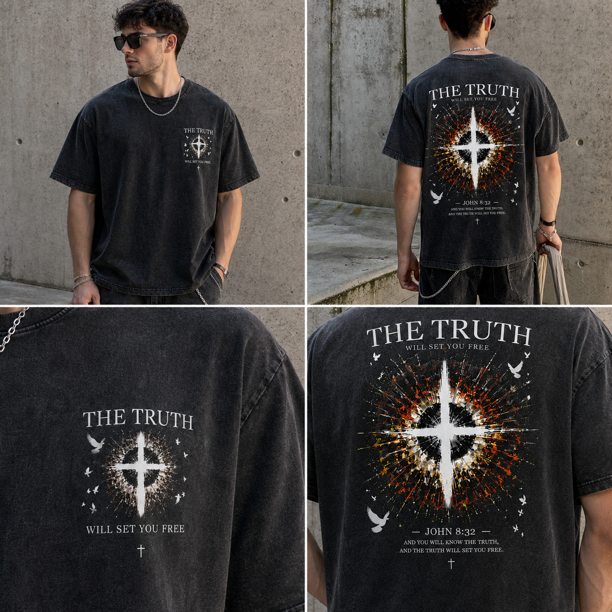 The Truth Washed Oversized T-Shirt