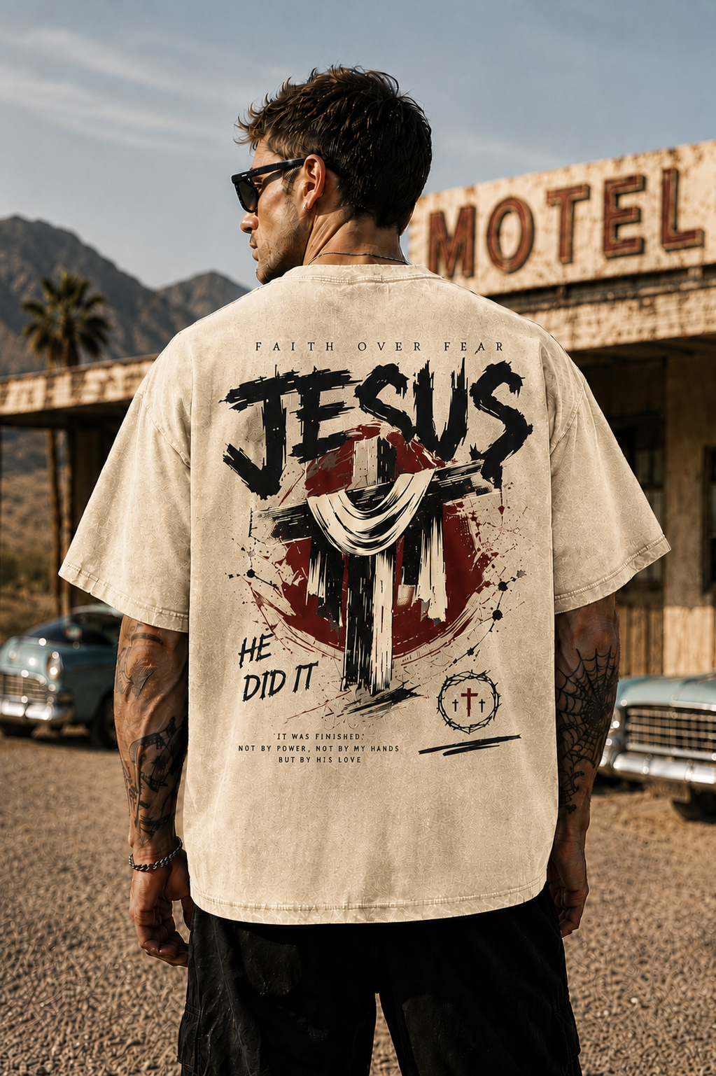 Faith Over Fear Vintage Tee