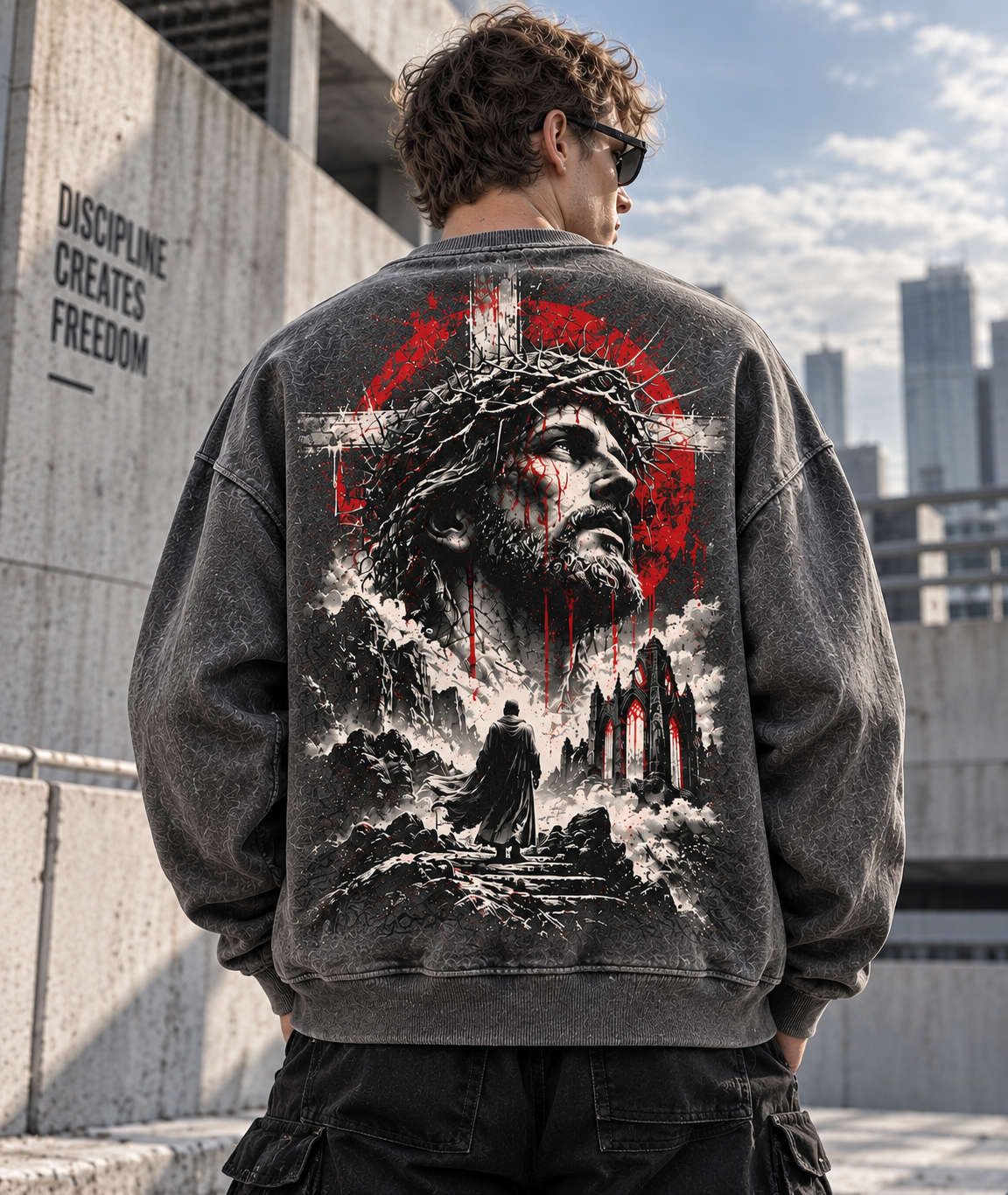 Faith & Ruins Vintage Sweatshirt