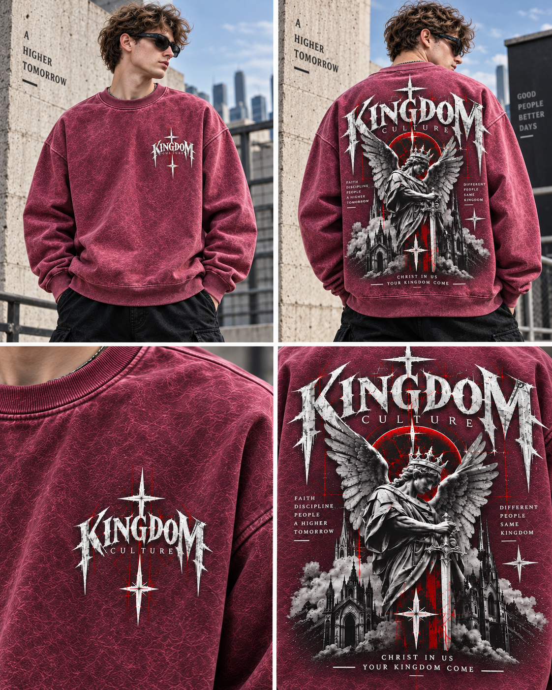 Kingdom Culture Washed Sweatshirt