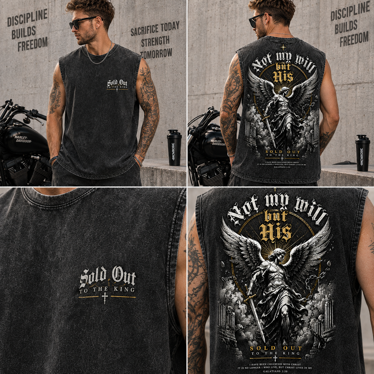 Not My Will Washed Tee – Sold Out to the King