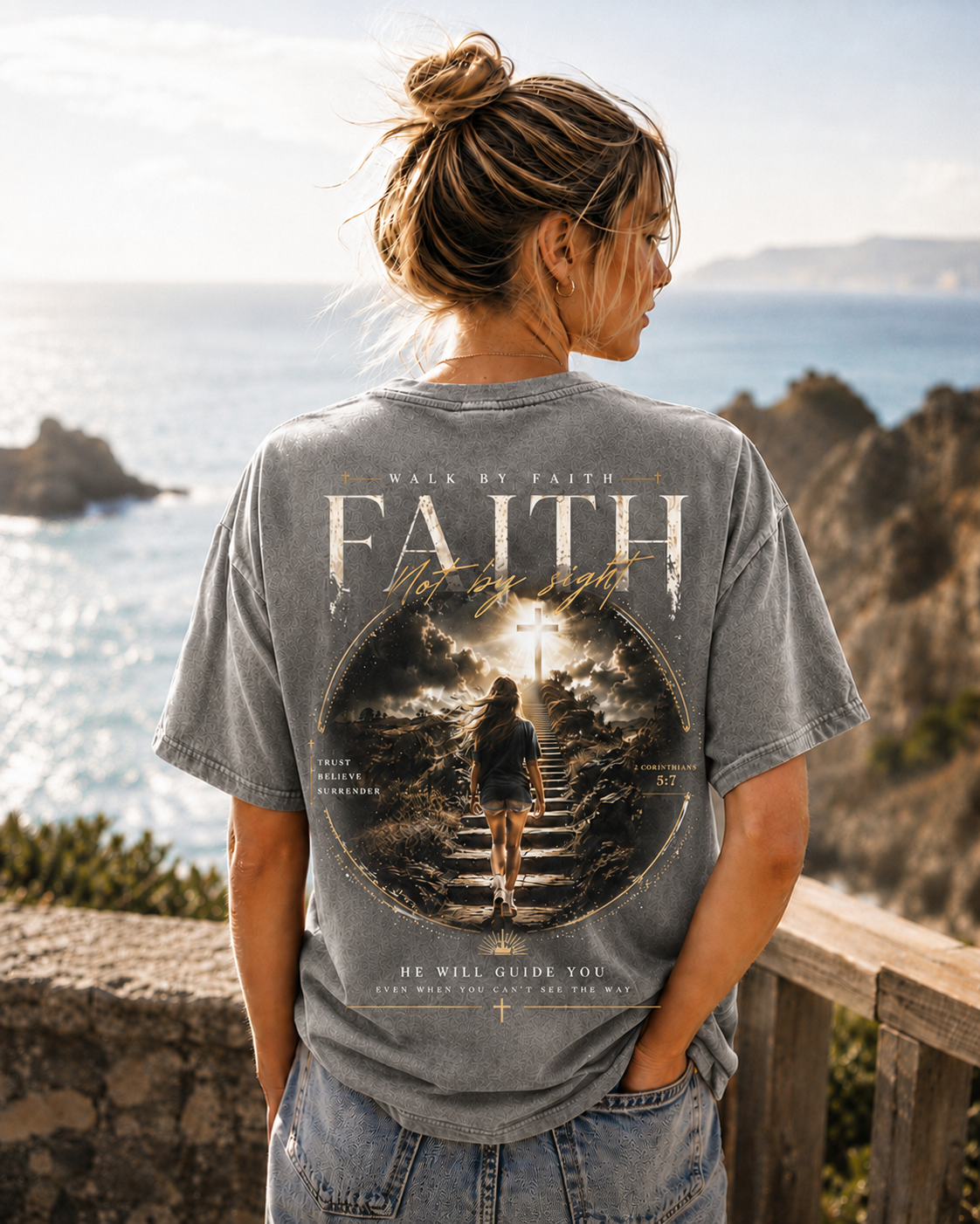 Faith Vintage Graphic T-Shirt – Walk by Faith